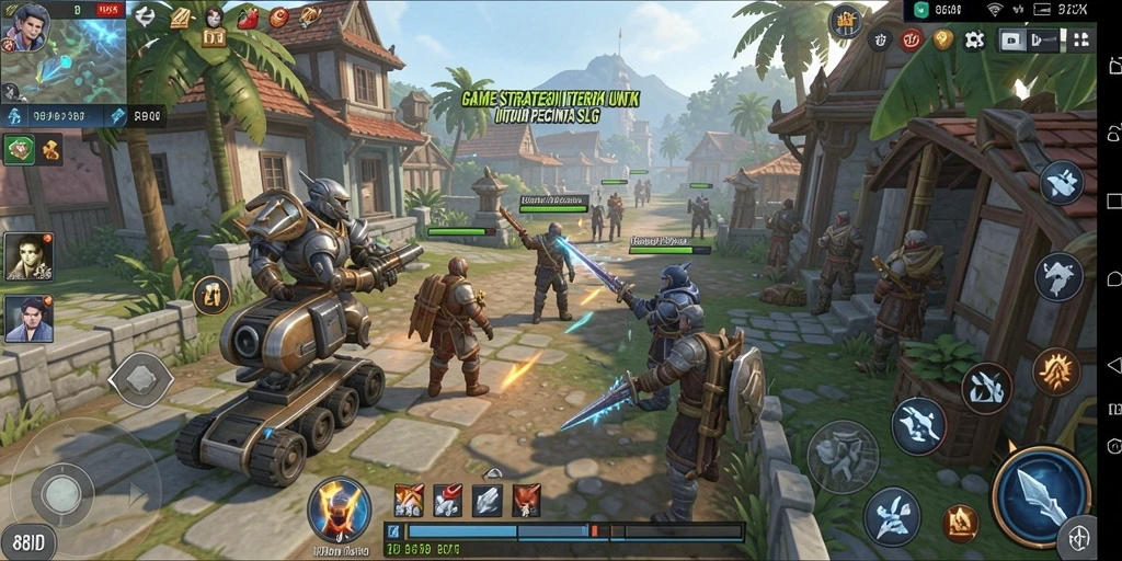 Tangkapan layar gameplay 88ID yang menunjukkan pertempuran seru.