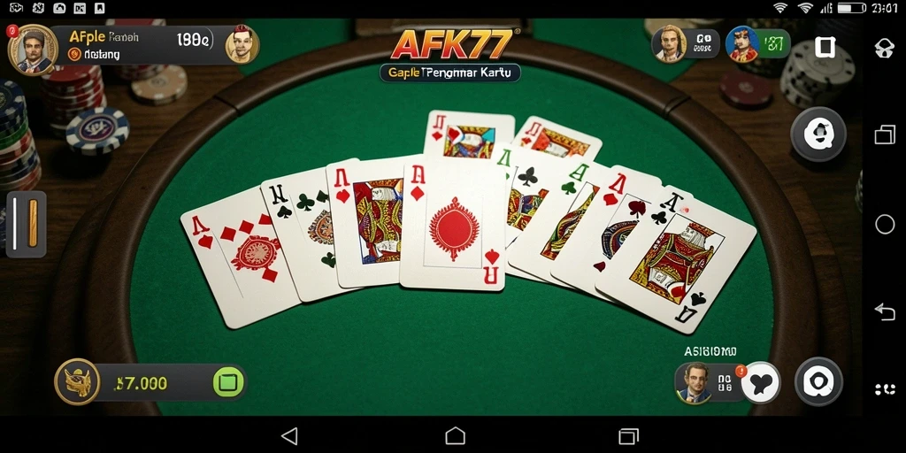 Tampilan gameplay AFK77 yang seru dan interaktif.