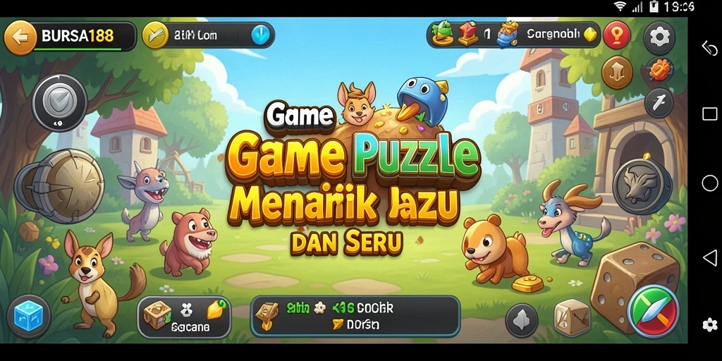 Gameplay menarik BURSA188 dengan berbagai teka-teki menantang.