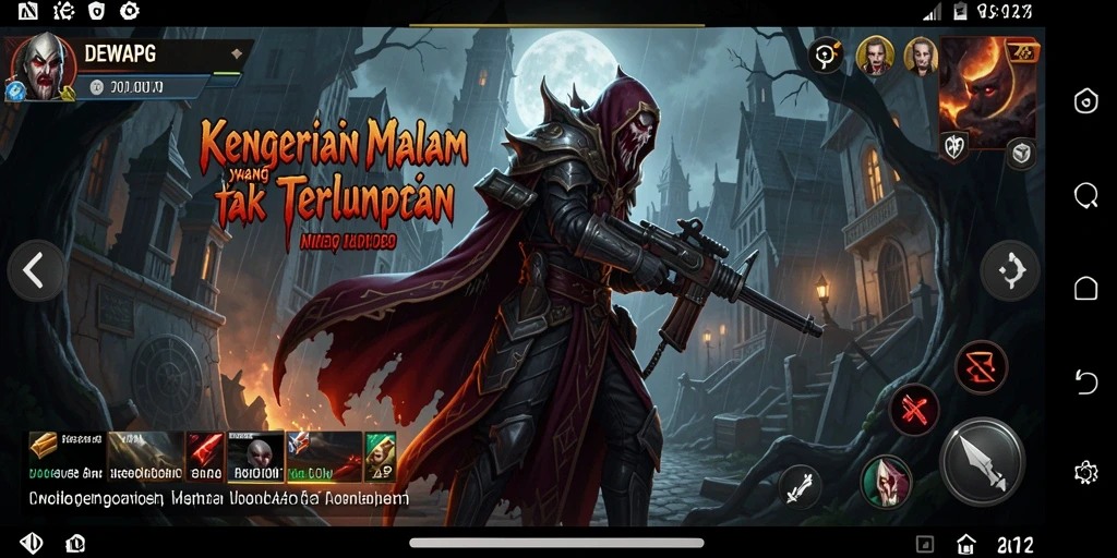 Gameplay mencekam dan suasana Horror yang menegangkan.