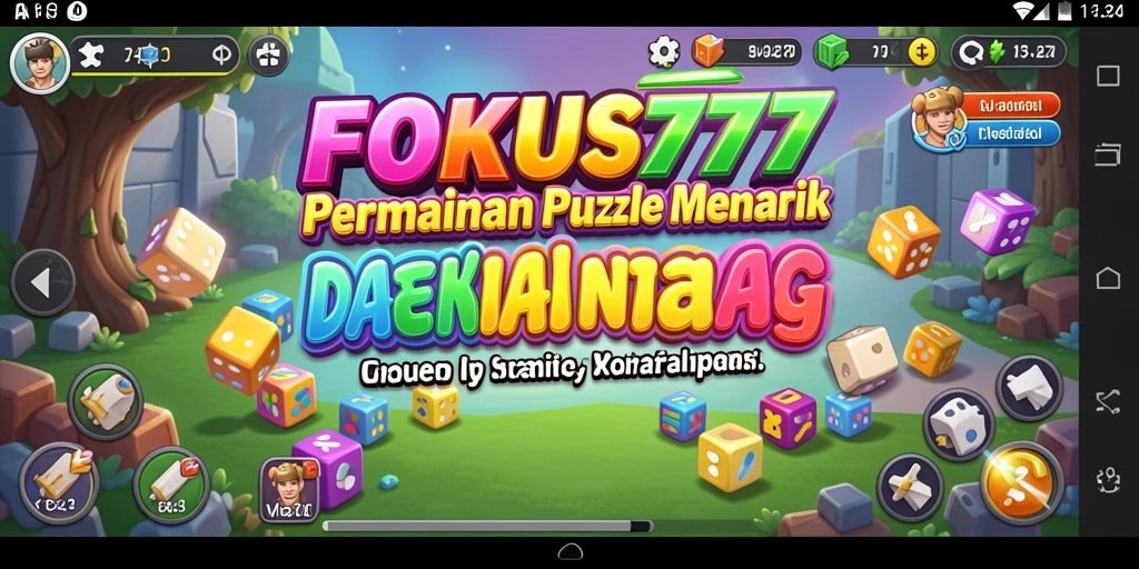 Tangkapan layar gameplay FOKUS777 yang menarik dan penuh warna.