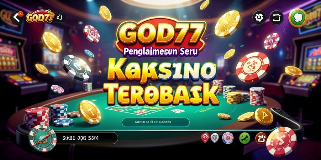 Tampilan gameplay menegangkan di aplikasi GOD77 yang menarik.