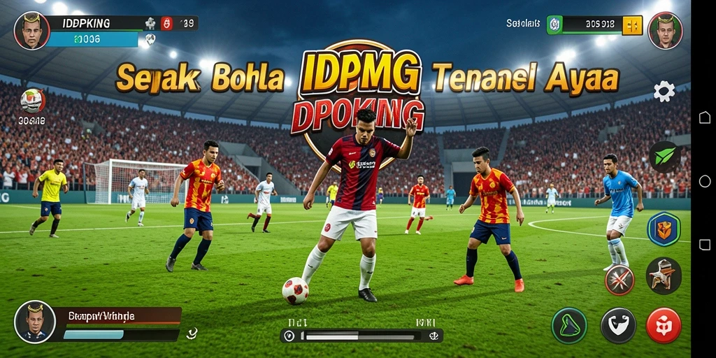 Tampilan menarik dari gameplay IDPKING yang memukau.