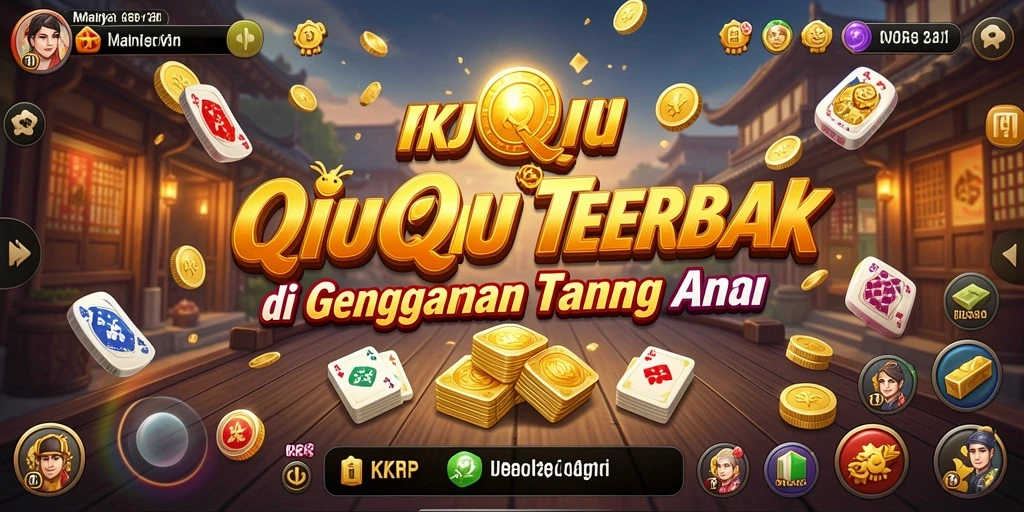 Tampilan gameplay seru QiuQiu di KKRP.
