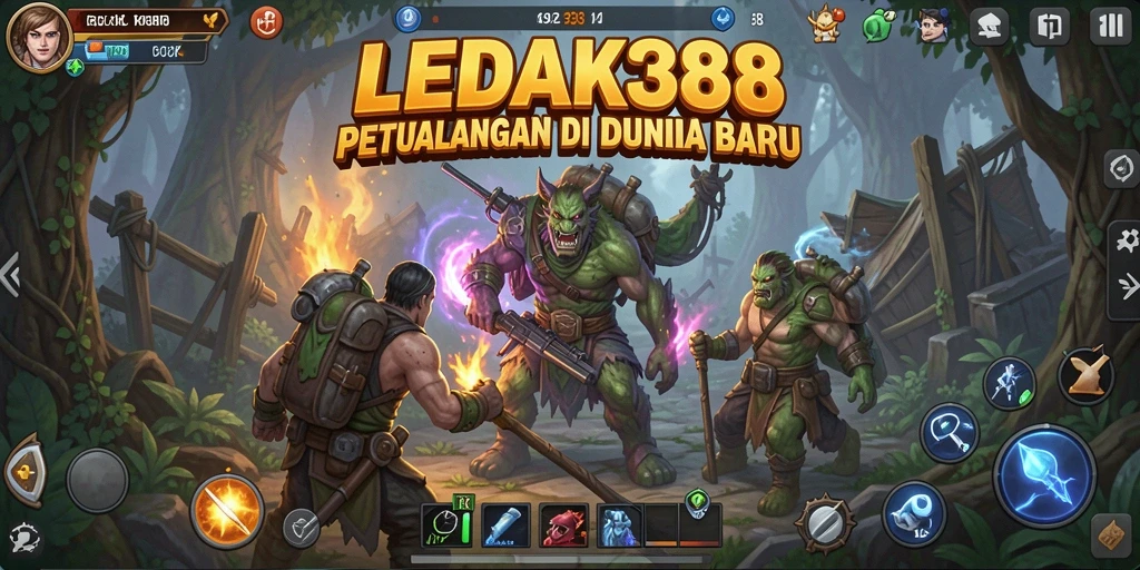 Gameplay menegangkan di dunia petualangan LEDAK388.