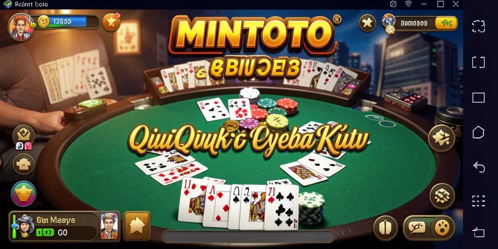 Tampilan gameplay seru QiuQiu di MINTOTO.