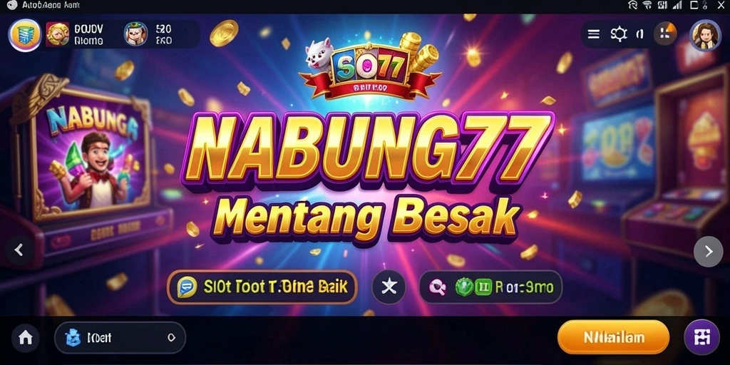 Tampilan menarik dari gameplay Slot di NABUNG77.