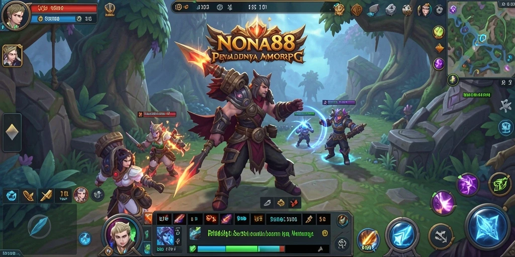 Tampilan gameplay NONA88 yang memukau dan penuh aksi.