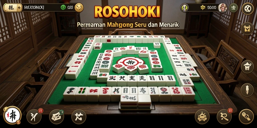 Tampilan gameplay ROSOHOKI yang menakjubkan dan seru.