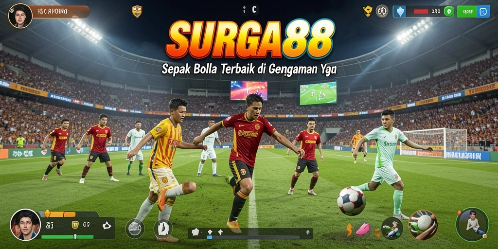 Tampilan gameplay SURGA88 yang mendebarkan dan memukau.