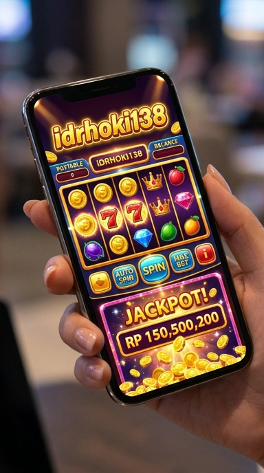 Tampilan utama aplikasi idrhoki138 yang intuitif.